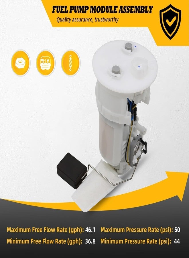 Jecoupoon Fuel Pump Module Assembly Compatible with 2004-2005 L4 2.4L RA-V Four 2001-2003 L4 2.0L RA-V Four SP9038M 2322528010 2323921010 2324974610 - Image 5